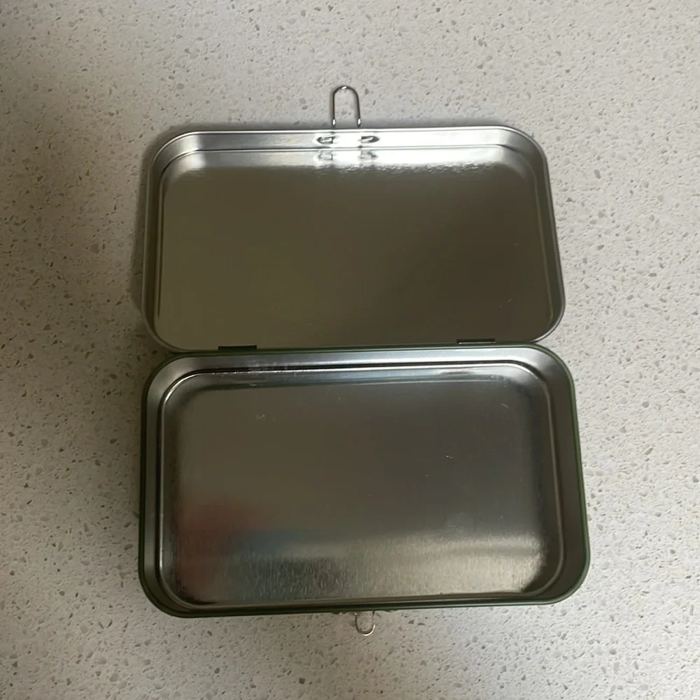 Vintage-inspired Doc Whitmore’s nervine tablets metal trinket tin